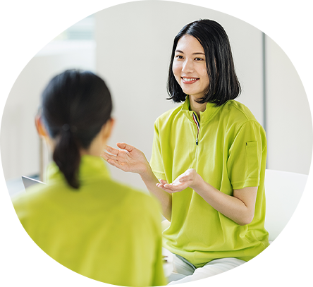 様々な経験を積んだスタッフ